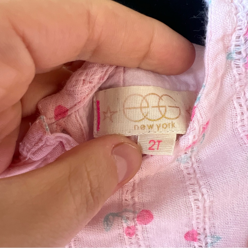 Little Girls Egg New York Cherry Dress — image 5 of 8